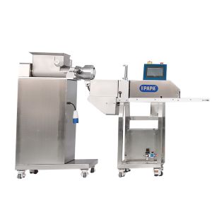 Chocolate protein bar extruding machine