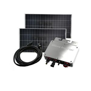 China 350w Waterproof IP65 Micro Inverter Solar Panel Grid Tie Solar Pv Micro Inverters on sale