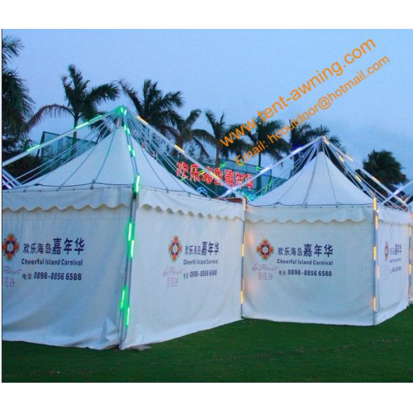 Gala Tent, Steel or Aluminum 6x6m UV Resistance Tent for Party Event