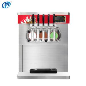Buy cheap 21L Capacity Soft Serve Ice Cream Machine 5 Flavors Automatic Yogurt Icecream Maker with English Operating Language product