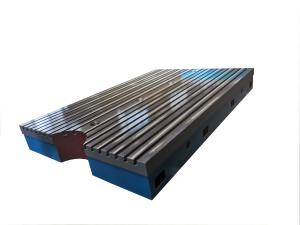 China High Strength Cast Iron Bed Plates T Slot Mounting Plate Long Working Life on sale