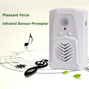 Buy cheap COMER PIR motion detector voice prompt mp3 sound player doorbell Voice for indoor amplifier product