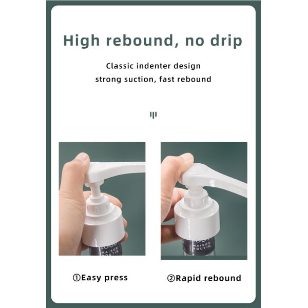 BPA Free Universal Closure Large Head Syrup Dispensing Pump 5ml 8ml 10ml Dosage Juice Honey Use