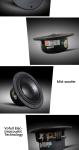 40W Passive Bluetooth Two Way Speaker Wireless Multipurpose