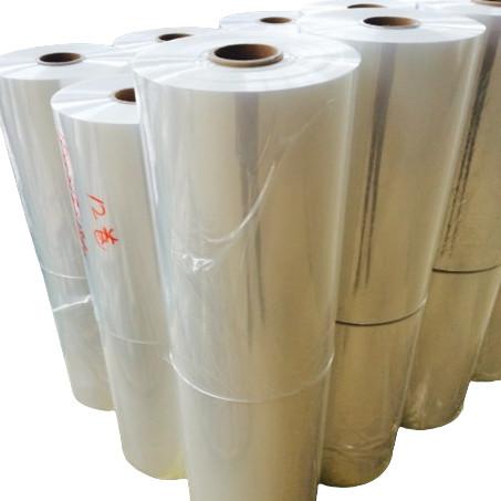Quality Clear PE Shrink Wrap Film Printable Polyethylene Centerfold Shrink Wrap Film for sale