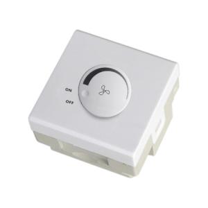 Buy cheap Custom Modern Electronic Dimmer Switch , White 1 Gang 1 Way Dimmer Switch product