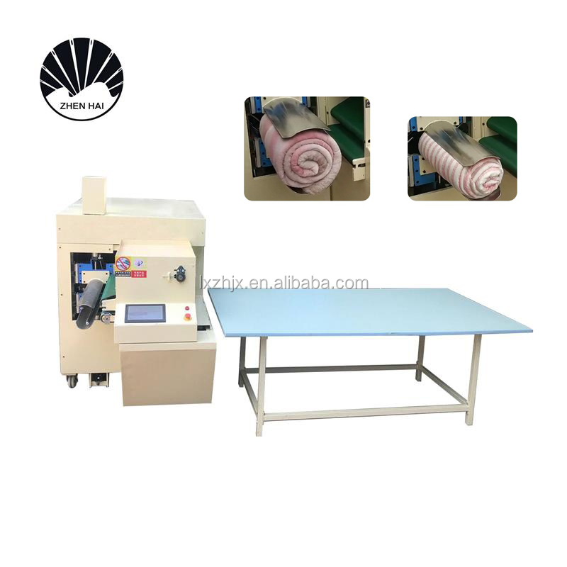 JBJ-7 Soft Topper Mattress Pad Rolling Packing Machine