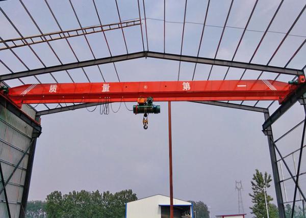 Quality Simple Structure Single Girder Overhead Traveling Crane Designed for Factory for sale