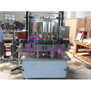 12 Heads Linear Rotary Can Filling Machine by buttons control