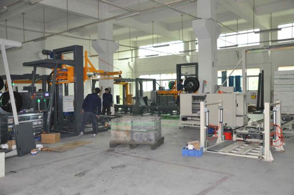 Fully Automatic Horizontal Strapping Machine PET/PP Strapping With AC Motor
