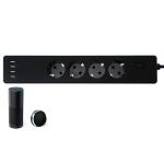 Power Strip 4 EU Smart Wifi Socket Plug 4 USB Tuya Voice Control With Alexa