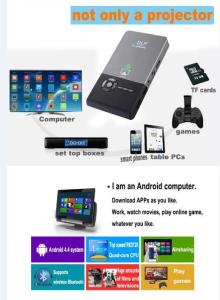 China LED DLP100 Video Multi-media Mini Portable Projector 100 Lumens for Home Theater Movie on sale
