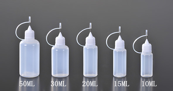 10/15/20/25/30/50ml e cigarette liquid plastic bottle