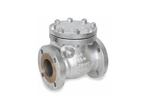 Modular Design Cast Steel Swing Check Valve , WCB Check Valve RF Flange End