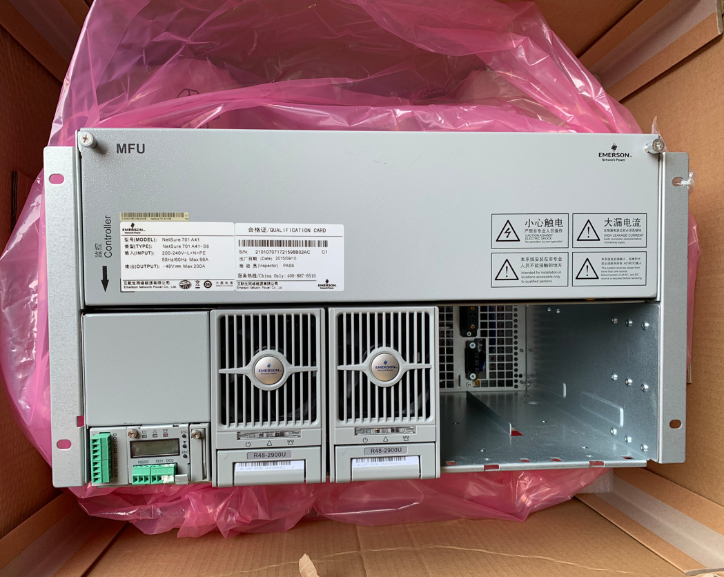 Emerson NetSure 701 A41-S8 Embedded Communication High Frequency Switching Power Supply System 48v 200a Brand