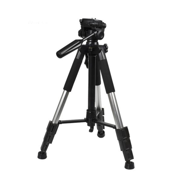 Quality Q111 590mm Mobile Video Recording Stand , FCC Travel Fluid Head Video Tripod for sale