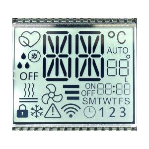Buy cheap Positive Transflective TN Segment Code LCD Application For Thermostat product
