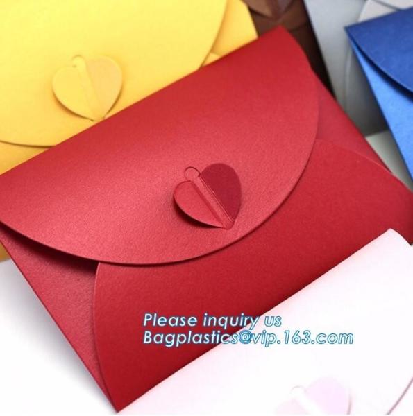 Matt colorful card paper envelope A4 A5 B5 C5 C6 A3 size with custom logo