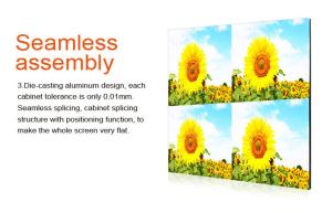 Dust Proof Outside Fixed LED Display Antistatic Environmental Protection