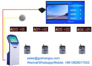 Buy cheap Banking Service Equipment Automatic QMS Queue Management Token Number Calling and Display System product