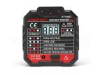 HT106D 48V- 250V Electrical Outlet Tester With LCD Display Voltage Tester