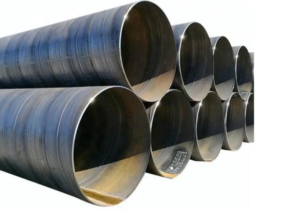 Quality ASTM A252 Standard Spiral SSAW  Steel Pipes for Bridge Port constructions for sale