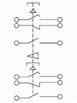 Pendant Wireless Industrial Remote Control for Crane , Double Speed