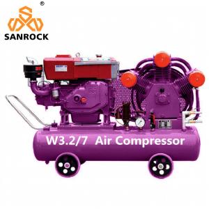 China Belt Driven Air Compressor Reciprocating Air Compressor Machine Piston Air Compressor on sale