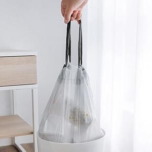 Buy cheap HDPE/LDPE 13 Gallon Biodegradable Garbage Bag on Roll in Beige Color with LLDPE Material product