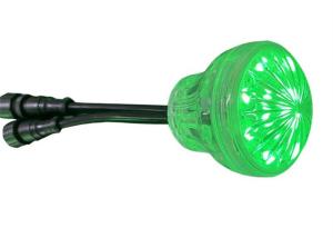 China DMX512 LED Amusement Light RGB Pixel LED Cabochon 60mm DC24V SMD5050 on sale