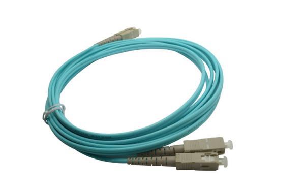 Quality Blue Optical Patch Cord , Multimode Fiber Patch Cable For Access Networks for sale