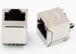8P8C Vertical Network Connector RJ45 For Telecom / Datacom RoHS Compliant