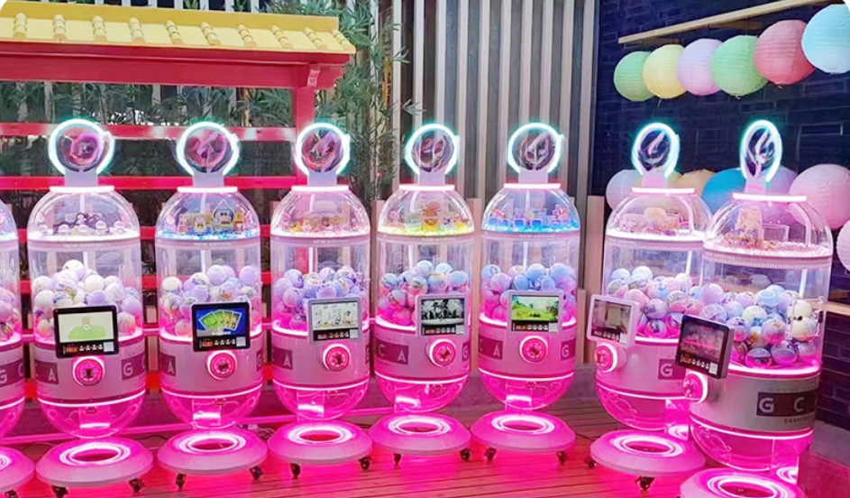 Dreamland wholesale electric coin operated gacha prize game machine capsule toy vending machine for mall