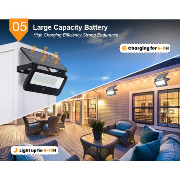 Solar Garden Light High Brightness Compact Design No Wiring Affordable Pricing Outdoor Decorative Lighting for Patios Gardens Walkways Landscape Use