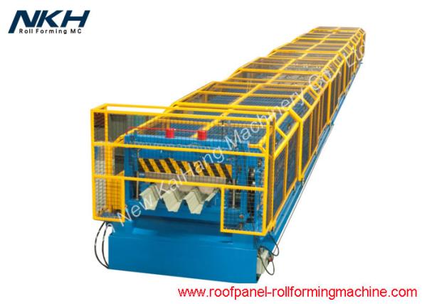 Quality High Rib Floor Deck Roll Forming Machine For Galvanized Sheets CSA Approved for sale