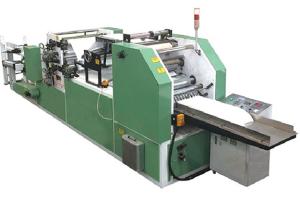 China Flat Belt Feeding Napkin Folding Machine Automatic Counting on sale