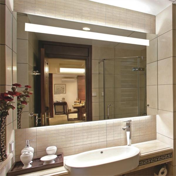 Smart Bathroom Mirror with Touch Screen and Modern Model Motion Sensor Switch