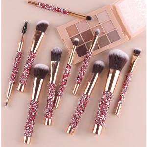 Buy cheap Custom Portable Fluffy Make Up Brushes Set Synthetic Hair product