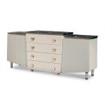 17.7in Sideboard Buffet Console Table 1.5m Matted 4 Drawer