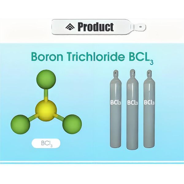 Semiconductor Cylinder Gas flame retardant materials production Bcl3 Boron Trichloride Gas