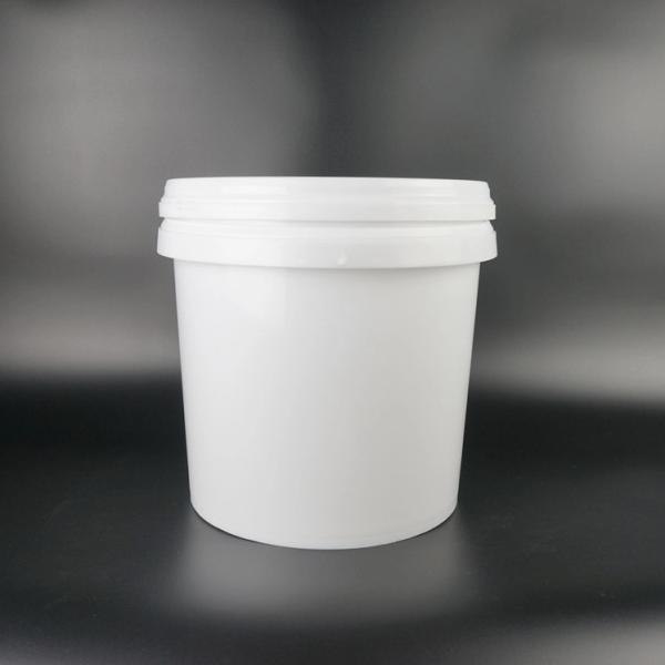 Quality Stackable Recyclable Plastic Oil Bucket Polyethylene White 20l Bucket for sale