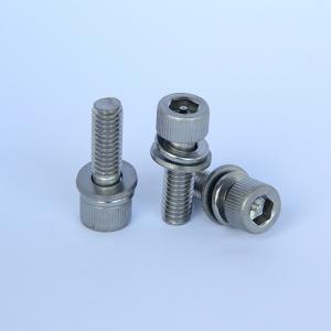 China SS316 SEM Screws Stainless Steel Security Screws Hex Socket M6x35 ODM Available Machine Screws With Washers SEM Screws on sale