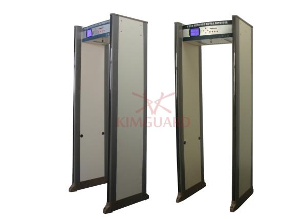 Quality 45zone Airport Walk Through Security Metal Detectors Bidirectional counter Double password for sale