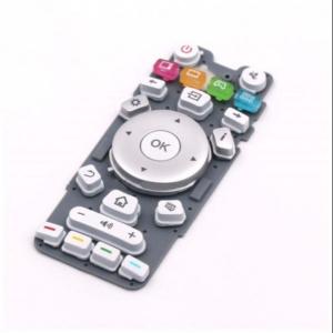 Buy cheap Remote Control 30 To 80 Shore A Custom Silicone Rubber Keypads product