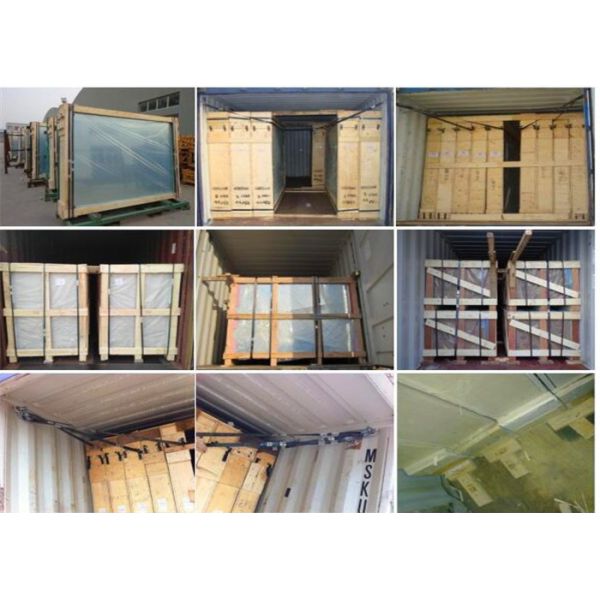 Semi Tempered Low E Double Glazed Insulated Glass For Interior Partition