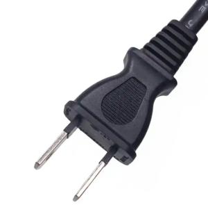 China PSE Japan Power Cord JIS C8303 2 Pin Plug JET Certification C7 Cable on sale