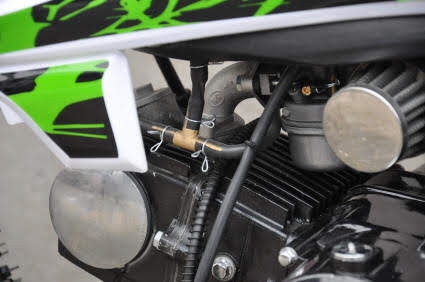 Kick Start Gas Powered Dirt Bikes 90cc 4 Stroke Air Cooled