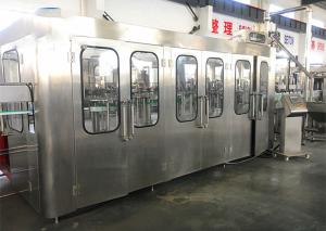 Rinsing Rinsing Filling Capping Monoblock Juice Bottling Machine