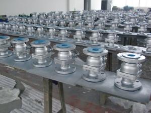 Soft Seated Flanged API6FA Floating Ball Valve