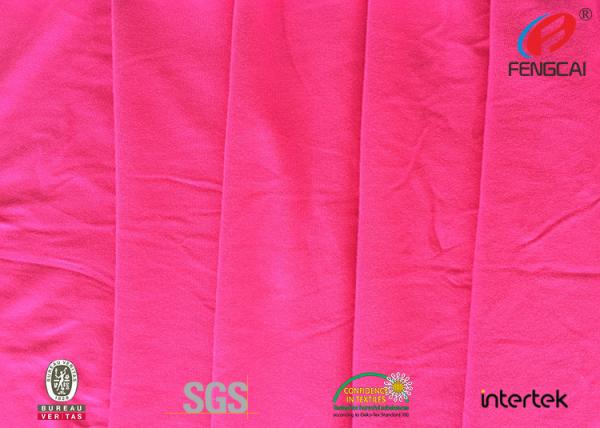 Quality Super Soft Weft Knitted Fabric Polyester Lycra Stretch Fabric For Making Dress for sale